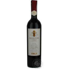 Вино Bigi Sangiovese червоне сухе 13,5% 0,75л mini slide 1