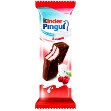 Пирожное Kinder Pingui Вишня бисквитное 30г mini slide 1
