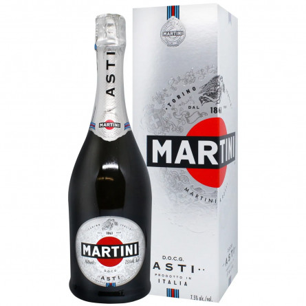 Вино ігристе Martini Asti біле солодке в коробці 7,5% 0,75л slide 1