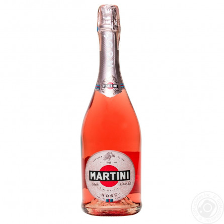 Вино игристое Martini Rose полусухое розовое 9,5% 0,75л slide 1