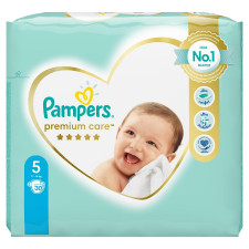 Подгузники Pampers Premium Care размер 5 Junior 11-16кг 30шт mini slide 8