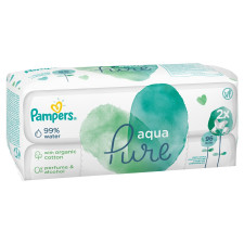 Cерветки Pampers Aqua Pure 2x48шт mini slide 6