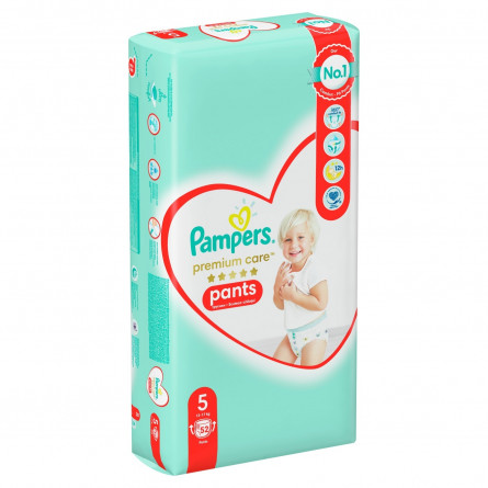 Підгузки-трусики Pampers Premium Care Pants розмір 5 Junior 12-17кг 52шт slide 6