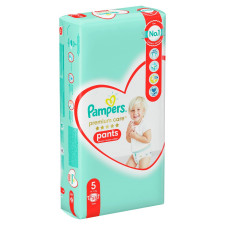 Подгузники-трусики Pampers Premium Care Pants размер 5 Junior 12-17кг 52шт mini slide 6