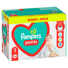 Підгузки-трусики Pampers Pants розмір 3 Midi 6-11кг 86шт mini slide 4