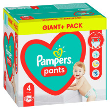 Подгузники-трусики Pampers Pants Размер 4 9-15кг 72шт mini slide 4
