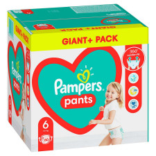 Подгузники-трусики Pampers Pants Размер 6 15+ кг 60шт mini slide 3