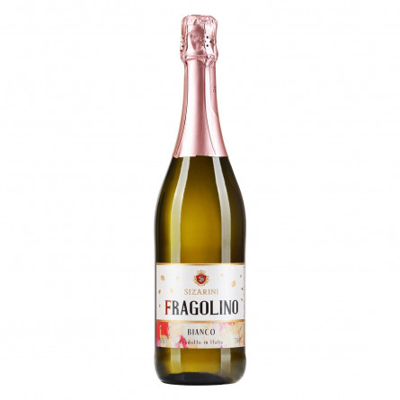 Вино игристое Sizarini Fragolino Bianco белое сладкое 7,5% 0,75л slide 2