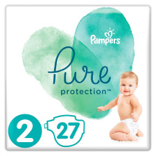 Подгузники Pampers Pure Protection Mini 4-8кг 27шт mini slide 1