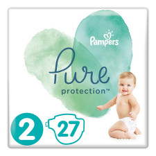 Подгузники Pampers Pure Protection Mini 4-8кг 27шт mini slide 2