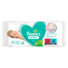 Cерветки Pampers Sensitive 80шт mini slide 3