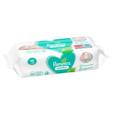 Cерветки Pampers Sensitive 80шт mini slide 4