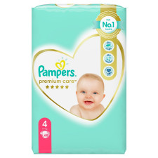 Подгузники Pampers Premium Care размер 4 Maxi 9-14кг 68шт mini slide 7