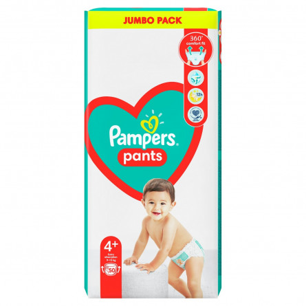 Підгузки-трусики Pampers Pants Розмір 4+ 9-15кг 50шт slide 4