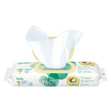 Серветки Pampers Pure Coconut 42шт mini slide 2