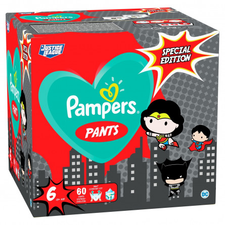 Подгузники-трусики Pampers Pants Размер 6 15+кг 60шт slide 5