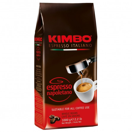 Кава Kimbo Espresso Napoletano в зернах 1кг slide 2