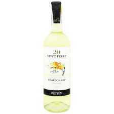 Вино Zonin Ventiterre Chardonnay біле сухе 12% 0.75л mini slide 1