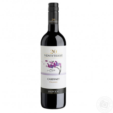 Вино Zonin Ventiterre Chardonnay біле сухе 12% 0.75л slide 2