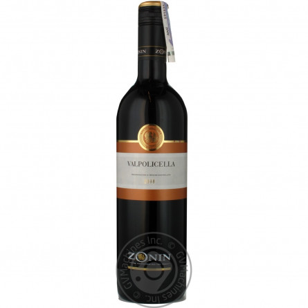 Вино Zonin Valpolicella красное сухое 12% 0,75л slide 6
