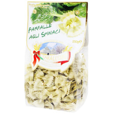 Макароны Tarall`oro Farfalle со шпинатом 250г mini slide 1