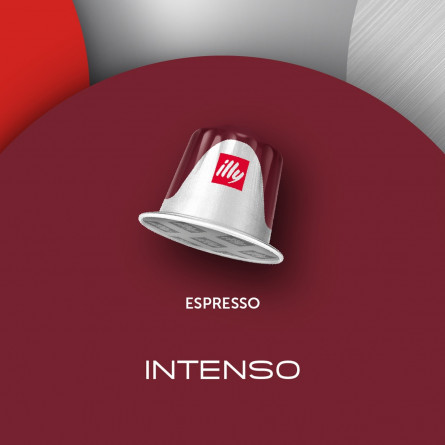 Кава в капсулах Illy Intenso Espresso 100% Арабіка 10шт сумісні з Nespresso slide 3