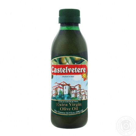 Масло оливковое Castelvetere Extra Virgin нерафинированное 0,5л slide 1
