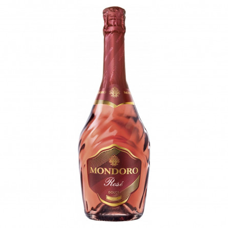 Вино игристое Mondoro Rose розовое полусладкое 9,5% 0,75л slide 2