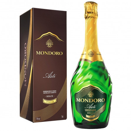 Вино ігристе Mondoro Asti Dolce DOCG біле солодке 7,5% 0,75л slide 1