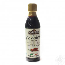 Соус из бальзамического уксуса из Модены Varvello Condiré со вкусом перца чили 250г mini slide 1