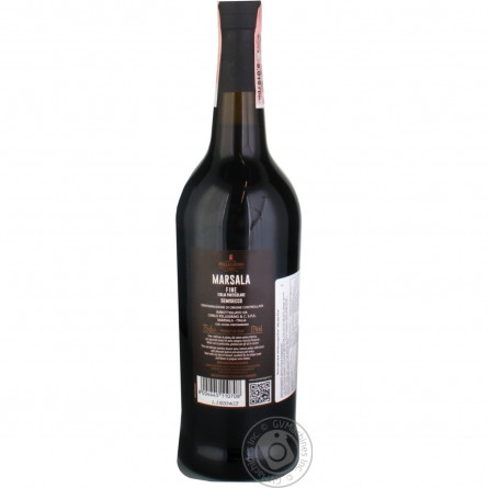 Вино Cantine Pellegrino Marsala Fine Italia Particolare біле напівсолодке 17% 0,75л slide 2