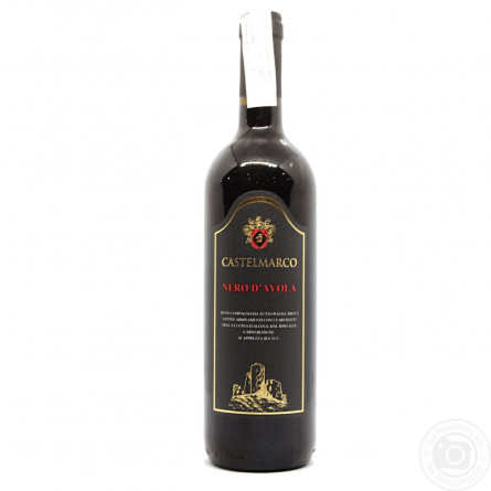 Вино Castelmarco Nero D'Avola красное сухое 12,5% 0,75л slide 1