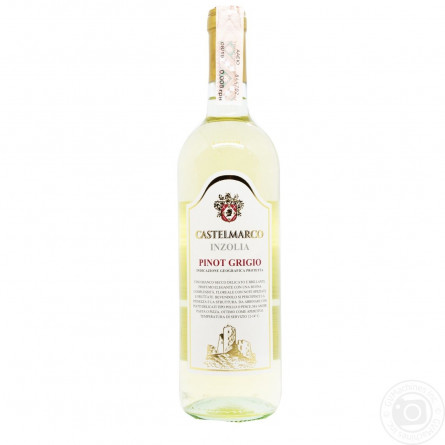 Вино Castelmarco Pinot Grigio біле сухе 12% 0,75л slide 1