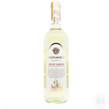 Вино Castelmarco Pinot Grigio біле сухе 12% 0,75л mini slide 1