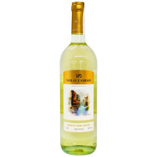 Вино Solo Corso белое полусладкое 11,5% 0,75л mini slide 1