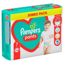 Подгузники-трусики Pampers Pants Размер 7 17+ кг 38шт mini slide 5