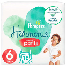 Подгузники-трусики Pampers Harmonie Nappy Pants Размер 6 15+ кг 18шт mini slide 1