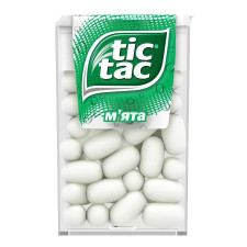 Драже Tic Tac со вкусом мяты 16г mini slide 1