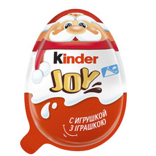 Яйце Kinder Joy Класичний з двошаровою пастою на основі молока і какао і вафельними кульками вкритими какао з молочним кремом усередині та з іграшкою 20г mini slide 3