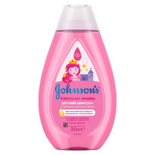 Шампунь для волос Johnson's® Блестящие локоны для детей 300мл mini slide 1