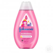 Шампунь для волос Johnson's® Блестящие локоны для детей 300мл mini slide 2
