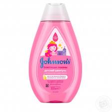 Шампунь для волос Johnson's® Блестящие локоны для детей 300мл mini slide 3