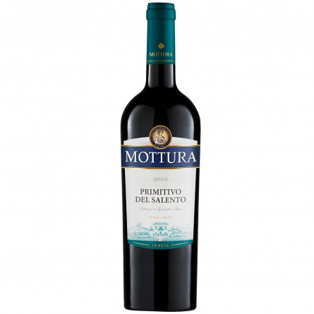 Вино Mottura Primitivo del Salento красное 13% 0,75л slide 2