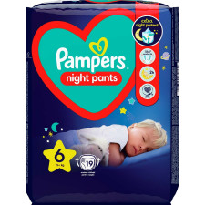 Підгузки-трусики Pampers Night Pants нічні Розмір 6 15+кг 19шт mini slide 4