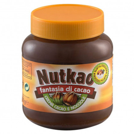 Паста горіхова Nutkao з какао 400г slide 1