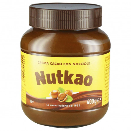 Паста горіхова Nutkao з какао 400г slide 5