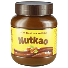Паста горіхова Nutkao з какао 400г mini slide 5