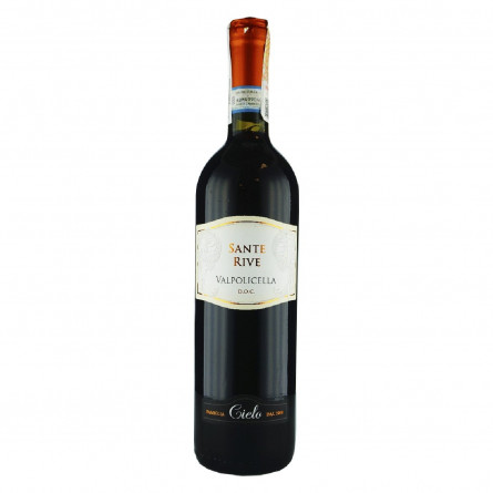Вино Sante Rive Valpolicella DOCG красное сухое 12% 0,75л slide 1