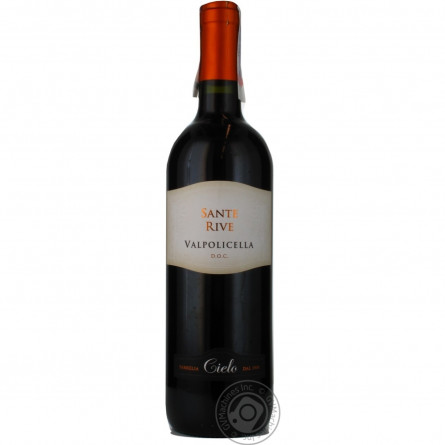 Вино Sante Rive Valpolicella DOCG красное сухое 12% 0,75л slide 2