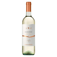 Вино Casa Defra Chardonnay Trevenezie белое полусухое 12% 0,75л mini slide 1